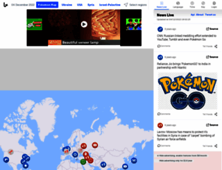 pokemongo.liveuamap.com screenshot