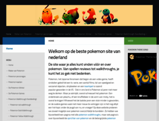 pokemonspel.nl screenshot