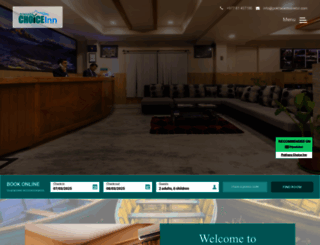 pokharachoiceinn.com screenshot