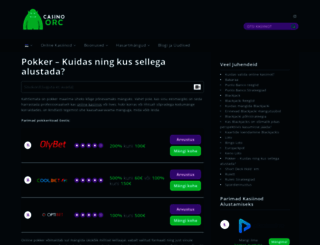 pokkerikool.com screenshot