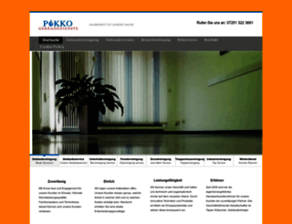 pokko-gebaeudedienste.com screenshot