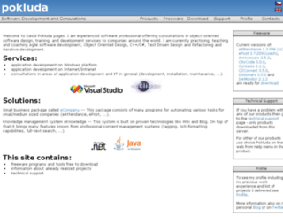 pokluda.com screenshot