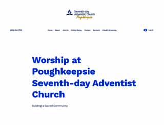 poksdachurch.org screenshot
