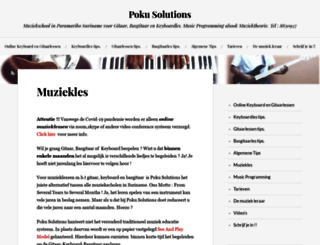 pokusolutions.wordpress.com screenshot