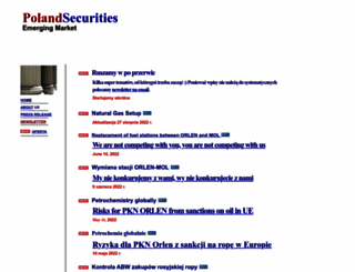 polandsecurities.com screenshot