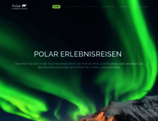 polar-erlebnisreisen.de screenshot