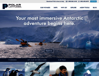 polar-latitudes.com screenshot
