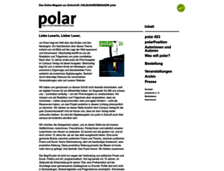 polar-zeitschrift.de screenshot