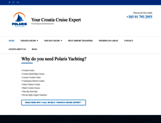 polaris-yachting.com screenshot