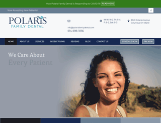 polarisfamilydental.com screenshot