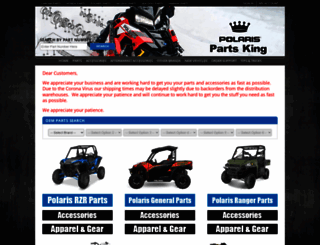 polarispartsking.com screenshot