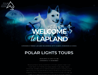 polarlightstours.fi screenshot
