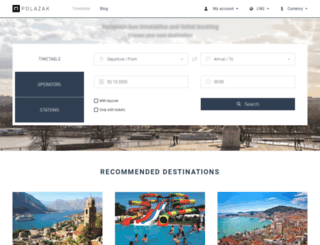 polazak.com screenshot
