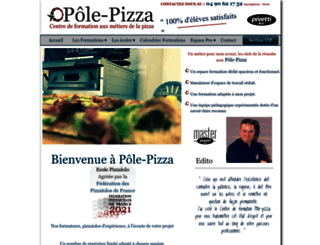 pole-pizza.fr screenshot