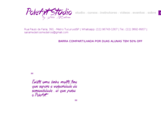 poleartstudio.com.br screenshot