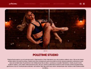 poledance-praha.cz screenshot