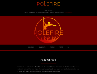 polefire.com screenshot