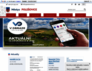 polesovice.cz screenshot