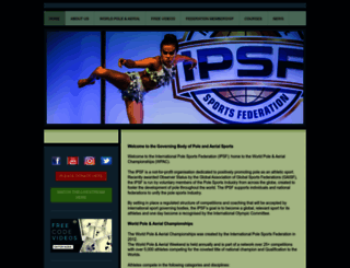 polesports.org screenshot