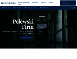polewskilaw.com screenshot
