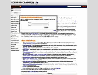 police-information.co.uk screenshot