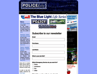 police-life.co.uk screenshot