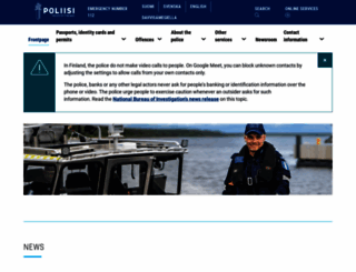 police.fi screenshot