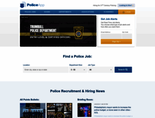 policeapp.com screenshot