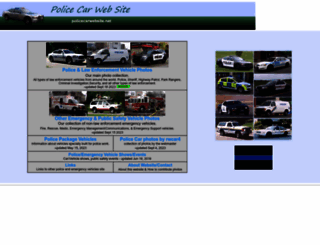 policecarwebsite.net screenshot