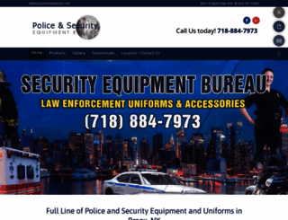 policeequipment.org screenshot