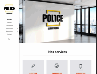 policegraphique.ca screenshot