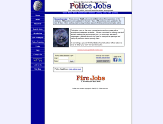 policejobs.com screenshot