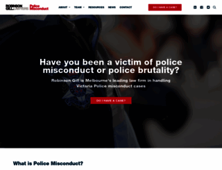 policemisconduct.com.au screenshot