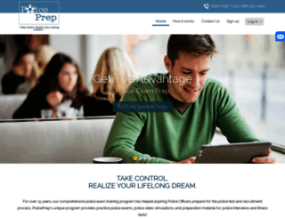 policeprep.com screenshot