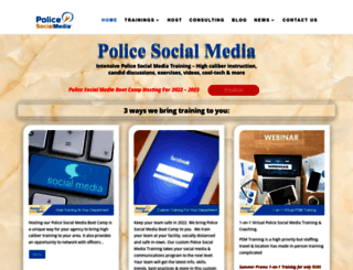policesocialmedia.com screenshot