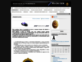 policialocal.wordpress.com screenshot