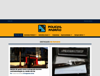 policialpadrao.com.br screenshot