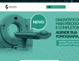 policlinicagranato.com.br screenshot