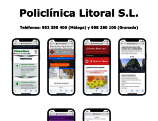 policlinicalitoral.com screenshot