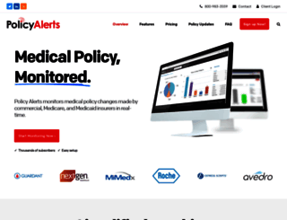 policyalerts.com screenshot