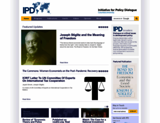 policydialogue.org screenshot