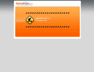 policyforresults.org screenshot