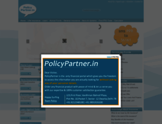 policypartner.in screenshot