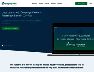 policyreporter.com screenshot