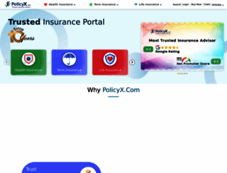 policyx.com screenshot