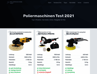 poliermaschine-test.de screenshot