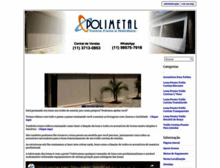 polimetal.loja2.com.br screenshot