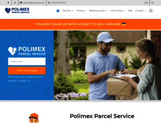 polimexparcel.com screenshot