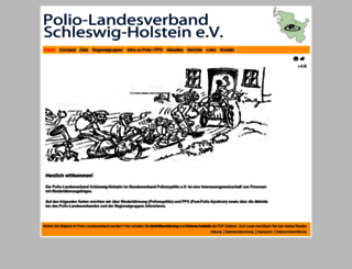polio-landesverband-schleswig-holstein.de screenshot