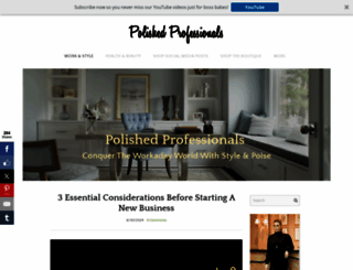 polished-professionals.com screenshot